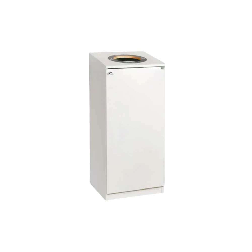 Affaldssorteringssystem Longopac Bin 1 Multi i hvid, 1 rum