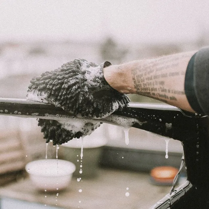 DYNAMIC BIKE CLEANING GLOVE Mikrofiberhandske