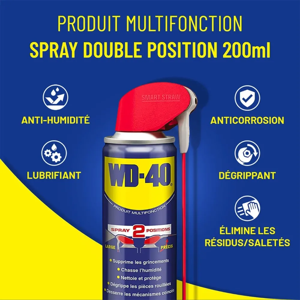 WD-40 universalrengøringsmiddel (200 ml)