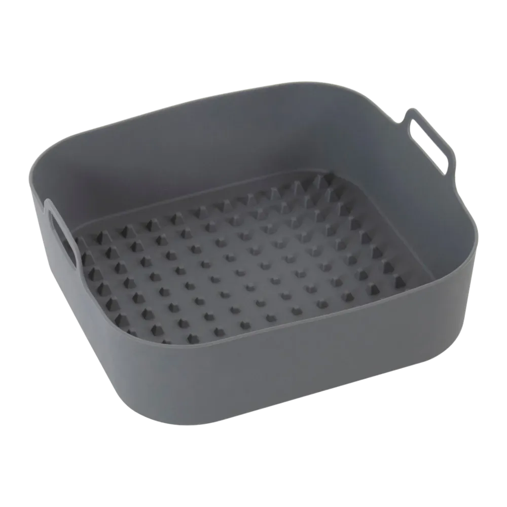 Airfryer Silikoneform, firkantet 22x22cm