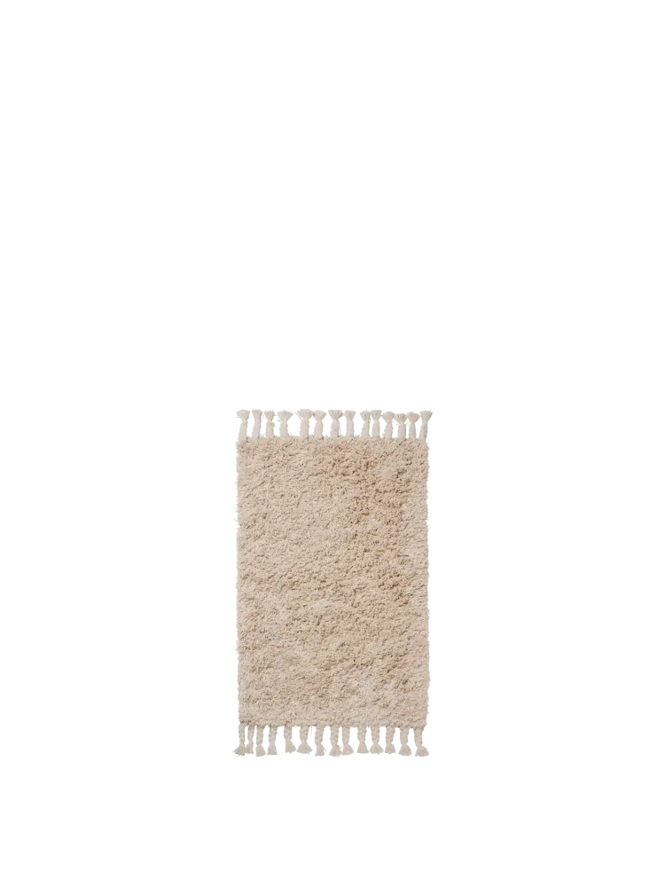Amass Long Pile Mat - Off-White