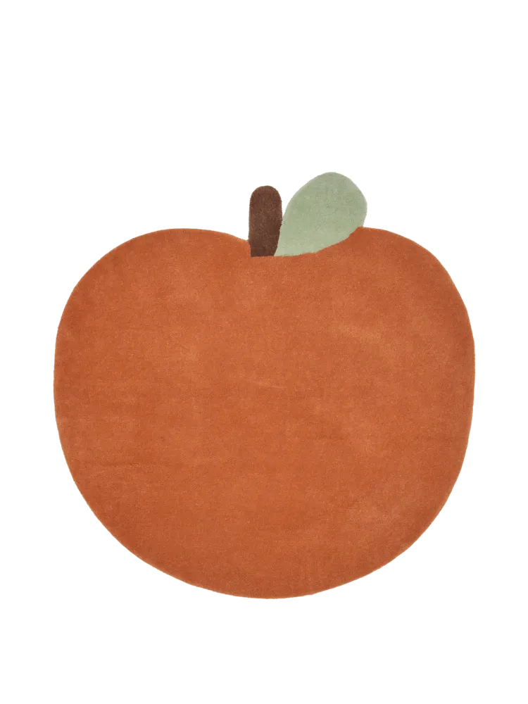 Apple Tufted Rug - Brown Clay