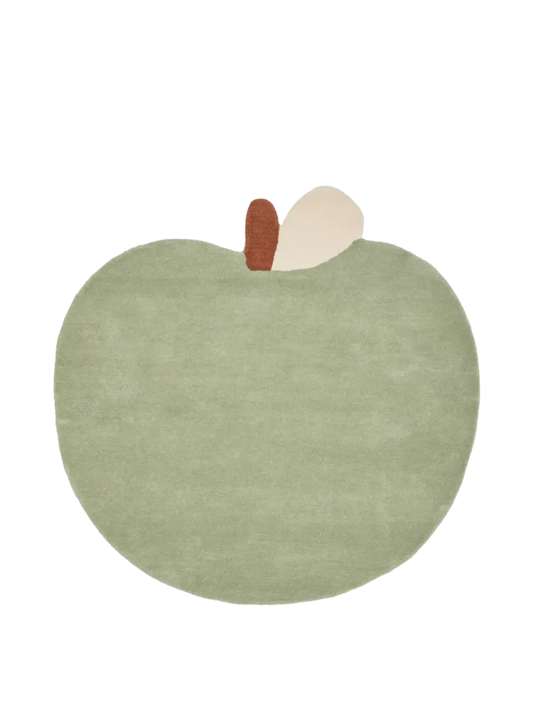 Apple Tufted Rug - Tea Green