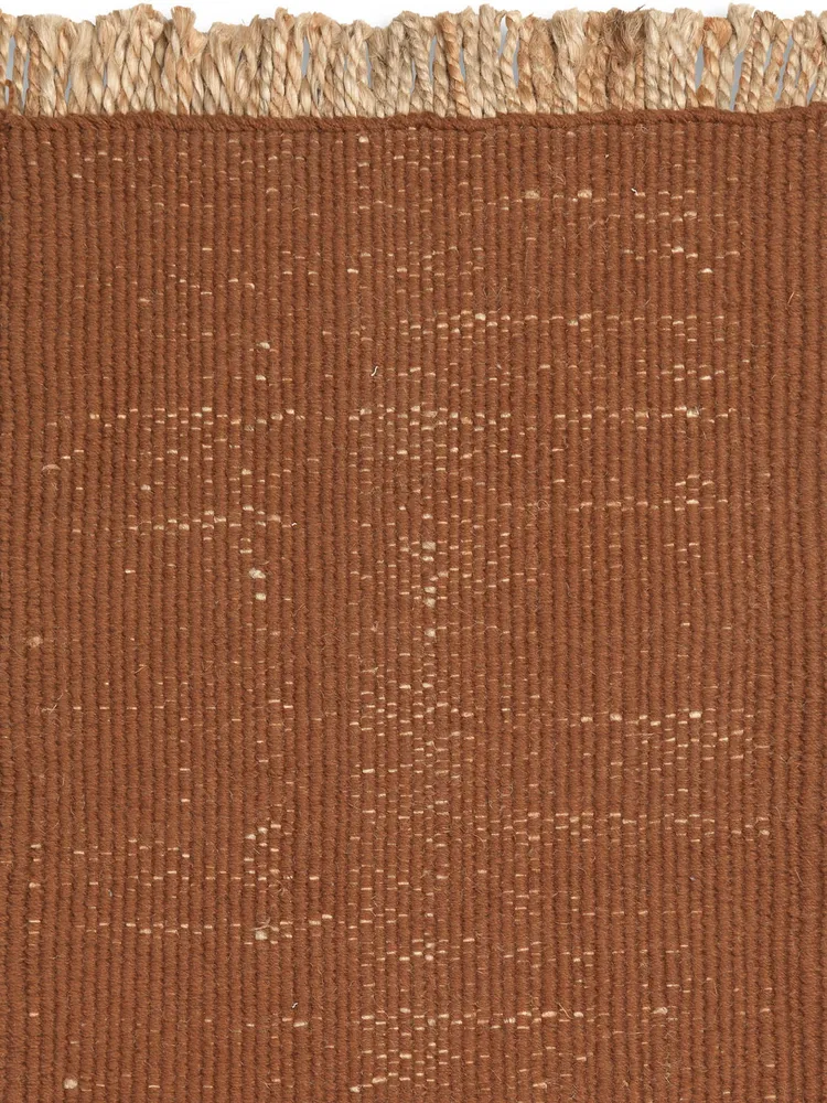 Block Mat - Dark Brick/Natural Ferm Living - DK