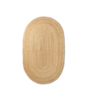 Eternal Oval Jute Rug - Natural 140 Ferm Living - DK