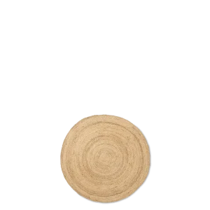 Eternal Round Jute Rug - Natural Oe120 Ferm Living - DK