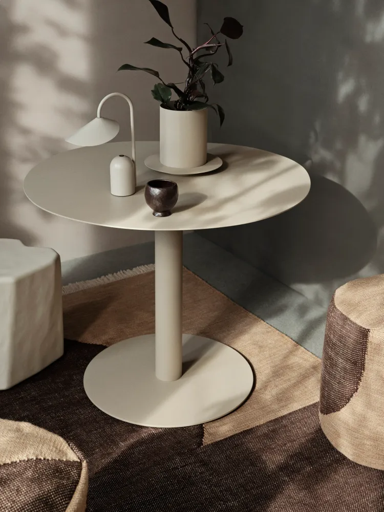Forene Rug - Tan/Chocolate 140 Ferm Living - DK