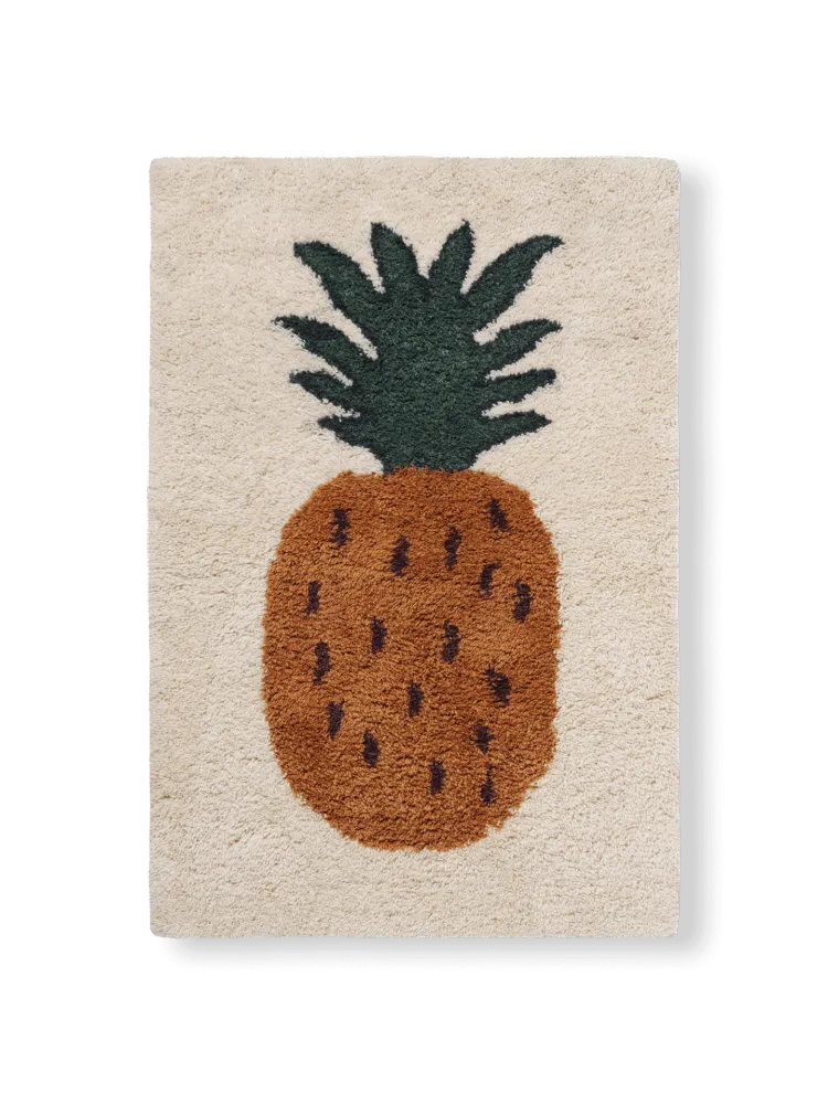 Fruiticana Tufted Pineapple Rug 120 Ferm Living - DK