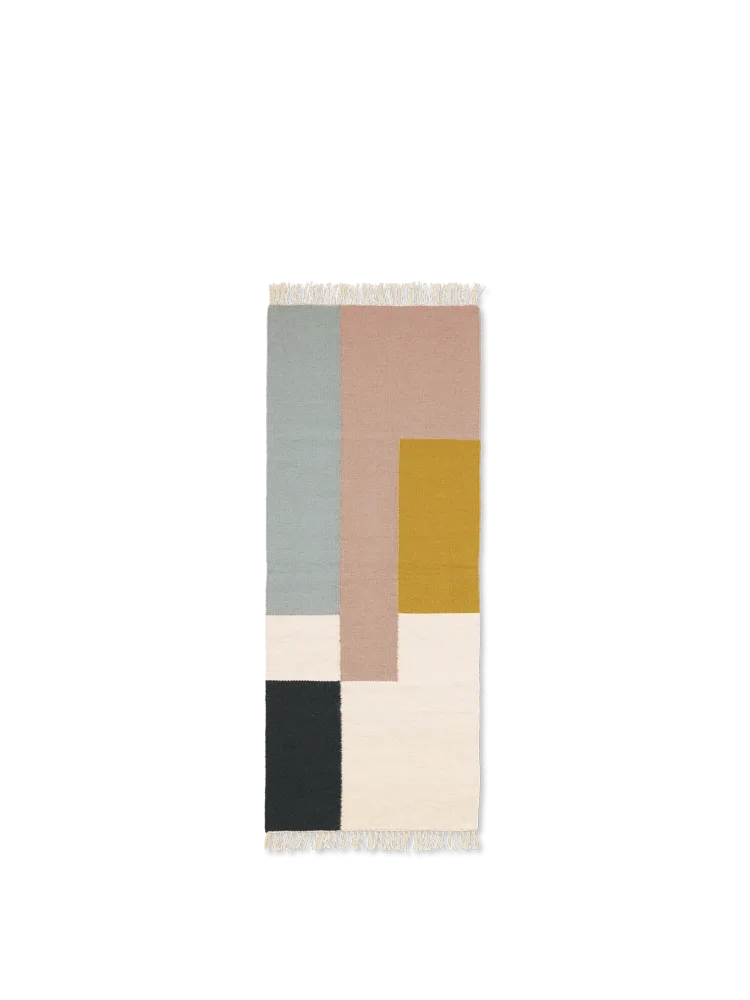 Kelim Runner - Squares Ferm Living - DK