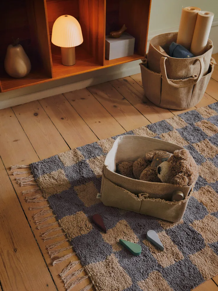 Mara Washable Rug - Mist Blue/Warm Sand Ferm Living - DK