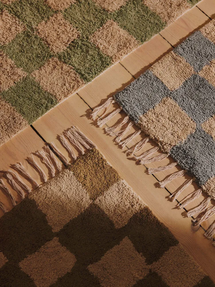 Mara Washable Rug - Mist Blue/Warm Sand Ferm Living - DK