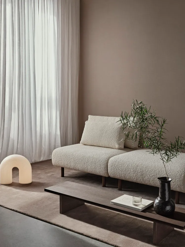 Stille Tufted Rug - Ash Brown 160 Ferm Living - DK