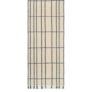 Sen Runner - Parchment/Indigo