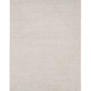 Aron tæppe - Snow Navy Stripe 80x250