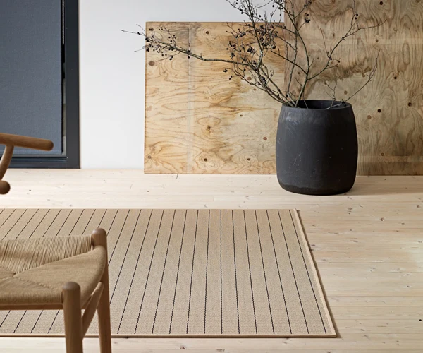 Woodnotes Line Tæppe 170x240 Ntural
