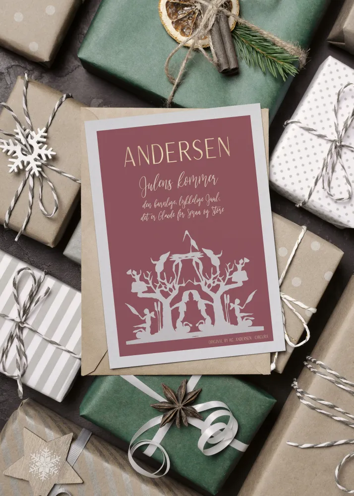 H.C. Andersen - Julens Kommen ChiCura Living, Art & Frames