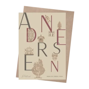 H.C. Andersen - Julepyntet ChiCura Living, Art & Frames