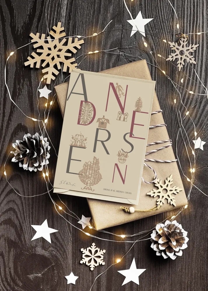 H.C. Andersen - Julepyntet ChiCura Living, Art & Frames