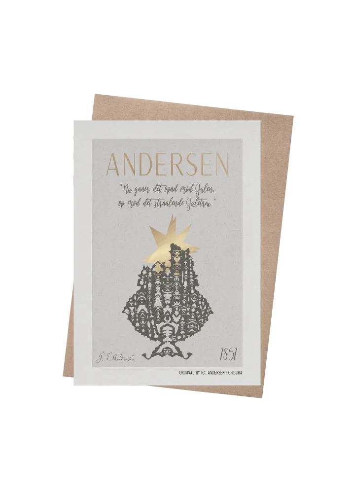 H.C. Andersen - Strålende Juletræ ChiCura Living, Art & Frames