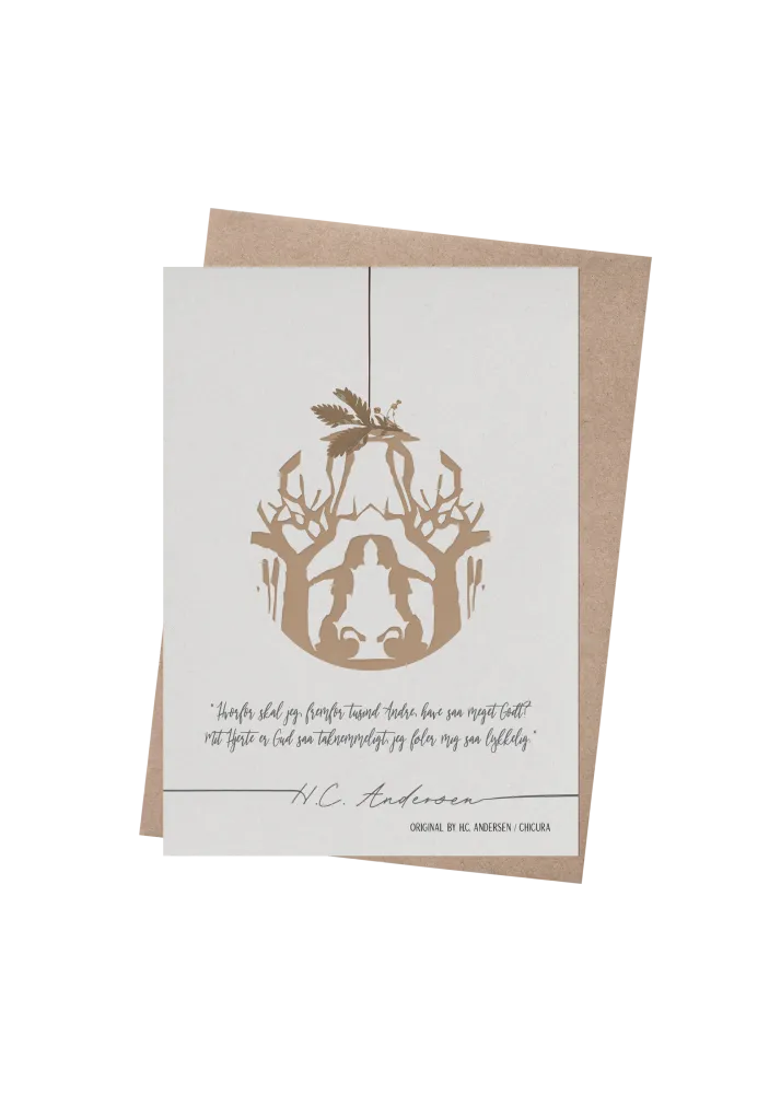 H.C. Andersen - Taknemmeligt Hjerte ChiCura Living, Art & Frames