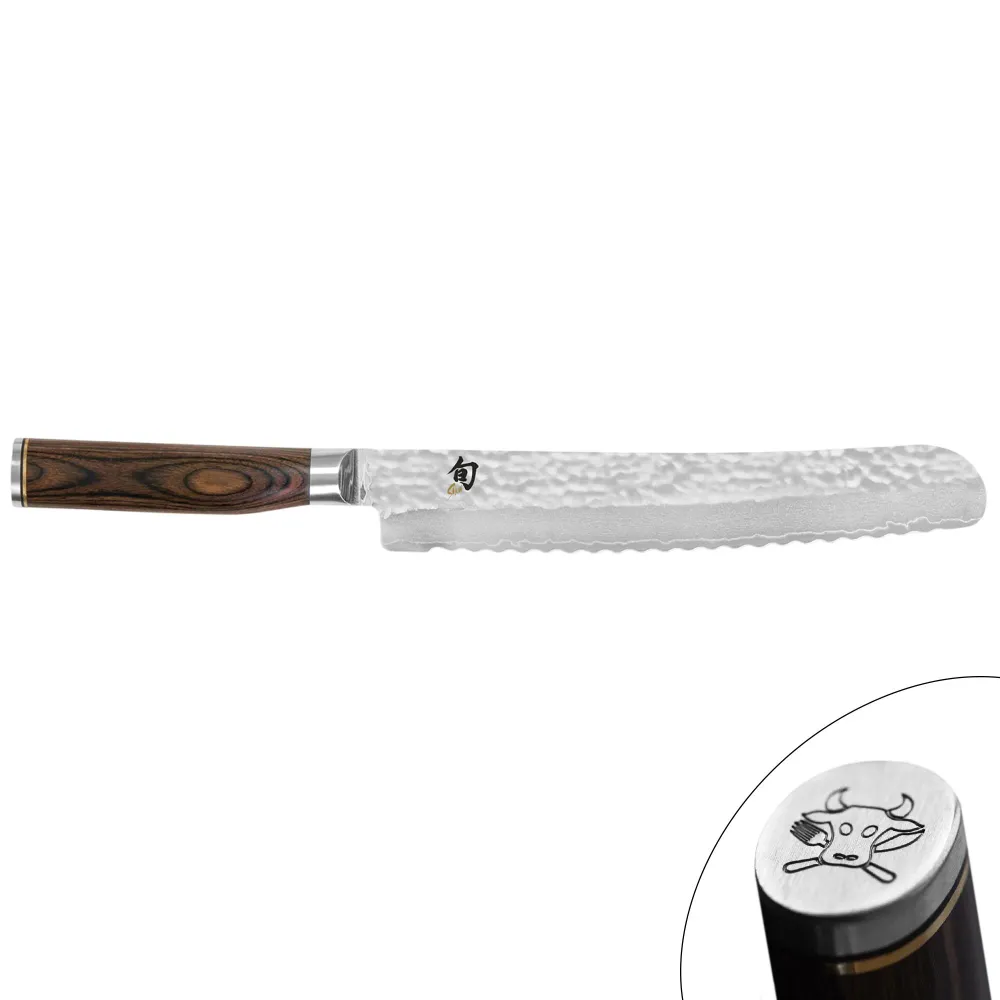 KAI | Tim Mälzer - SHUN PREMIER - Brødkniv - 230 mm