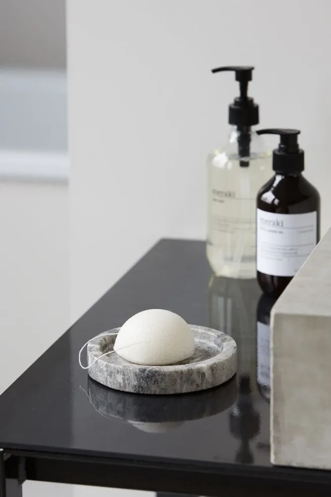 Meraki - Konjac sponge - White