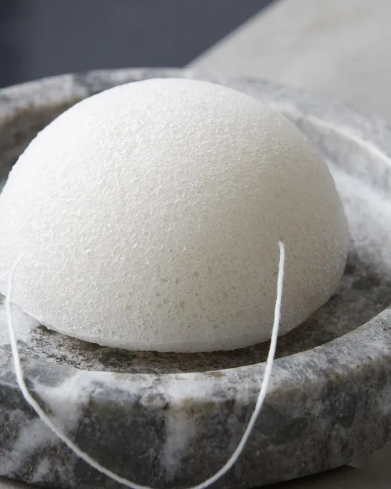 Meraki - Konjac sponge - White