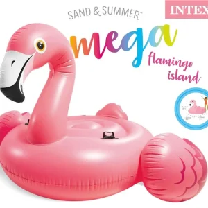 Intex Badedyr Flamingo Mega Ø - Mål 203 x 196 x 124 cm.