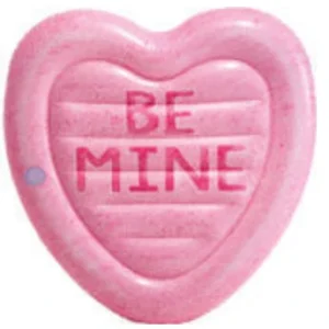 Intex Hjerte Bademadras - Be Mine, 178 x 85 cm