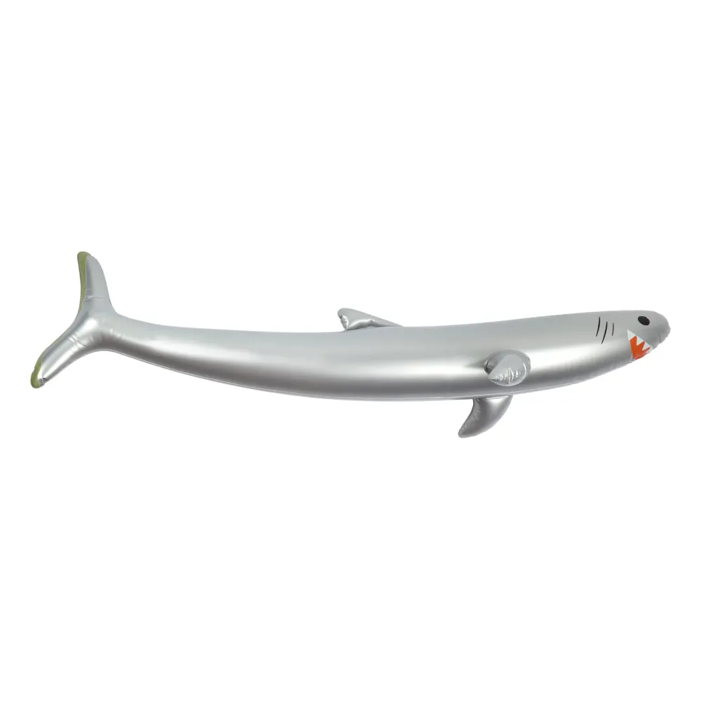 Sunnylife Inflatable Buddy Shark Attack - Silver Haj