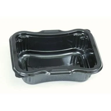 Bakke 1-rum GASTRO 3162-1A 525 ml 162x132x45 mm CPET Sort,684 stk/krt