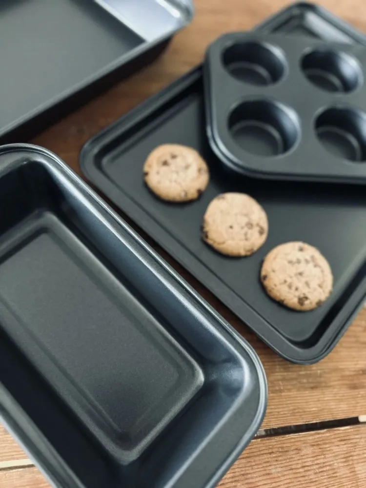 Bradepander og forme – Sæt af 4 stk Non Stick