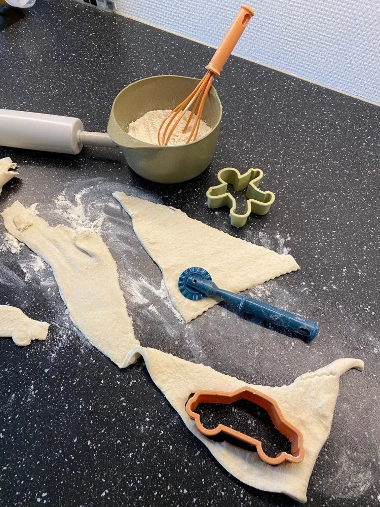 Legekøkken - BIO Bagesæt 100 dele i Svanemærket BIO-Plast - Fra 3 år.