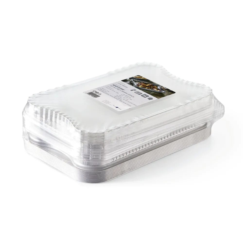 Alubakke Ready2Cook 1.9L – Large engangsbakke m. låg (10 stk)
