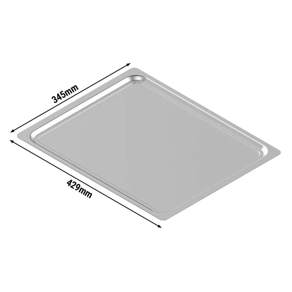 Aluminiumsark til varmluftsovne - 429 x 345 mm