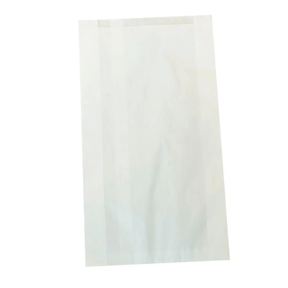 Bagerpose 10kg 300/(2x45)x520+20mm 50gr Hvid,500 stk/krt