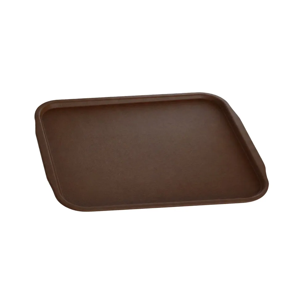 Cafeteria bakke 440 x 320mm - brun