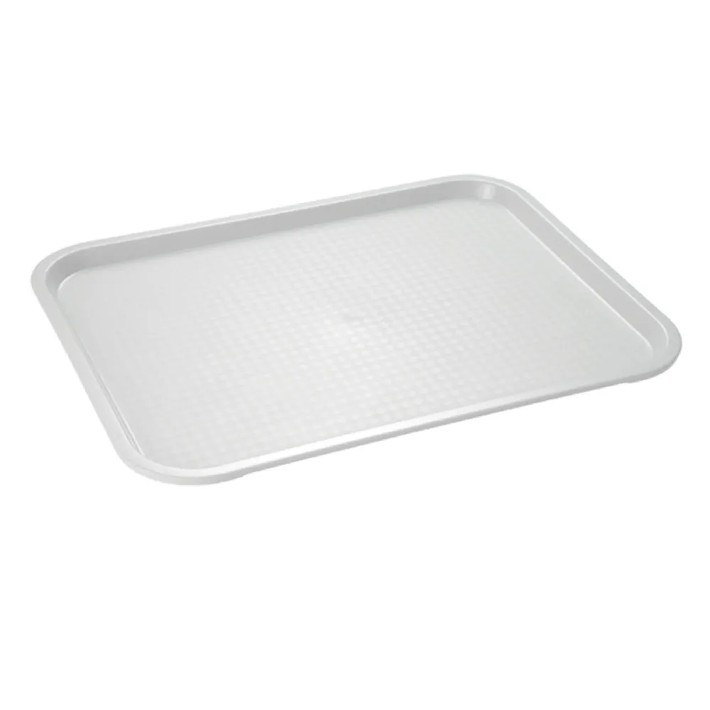 (6 stk.) SECURE FOOD-bakke - Polypropylen - 450x355mm - Grå