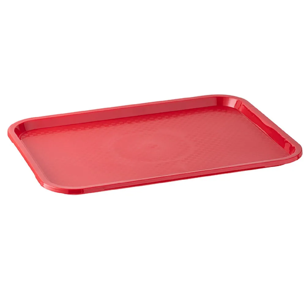 (6 stk.) STIV FOOD-bakke - Polypropylen - GN 1/1 - Rød