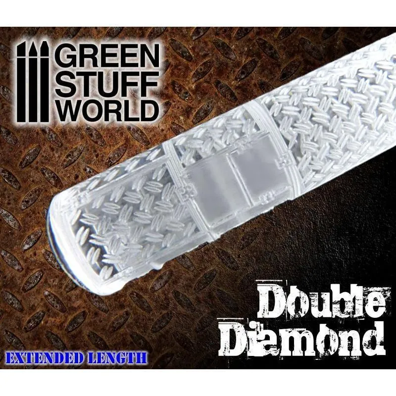 Rolling Pin - Double Diamond