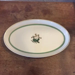 Royal Copenhagen. Hjertegræs, Oval bakke #9499