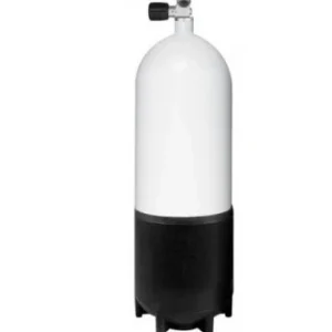 Dykkerflaske Metal 20 Liter 232 bar 204mm med Monoventil