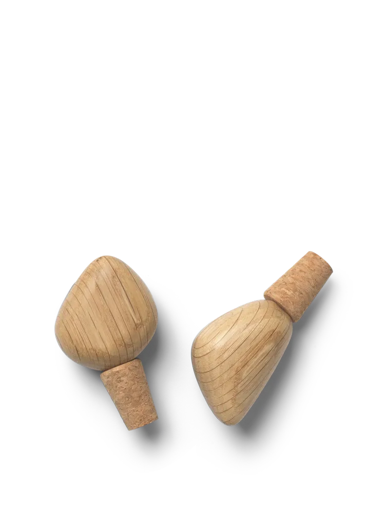 Cairn Wine Stoppers - Adjust 2 - Oak