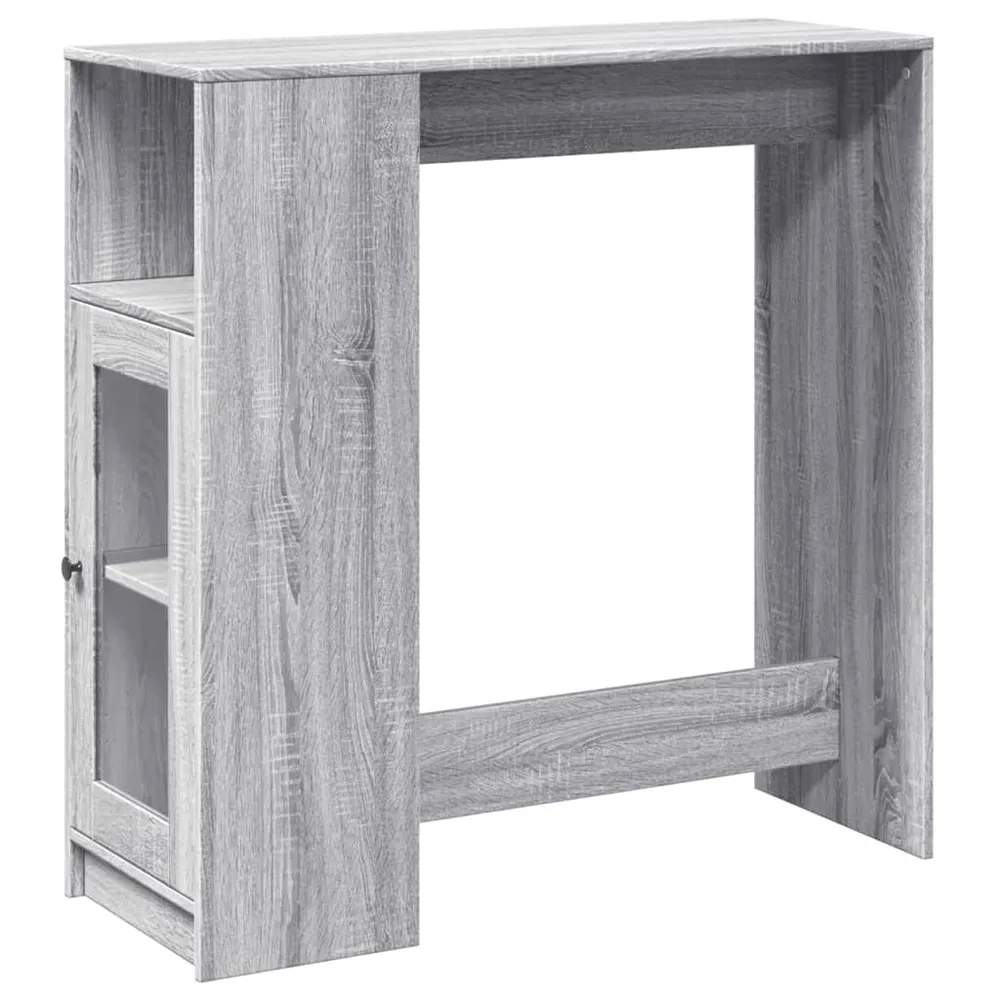 Barbord Med Stativer 101X40X103,5 Cm Udviklet Træ Brun