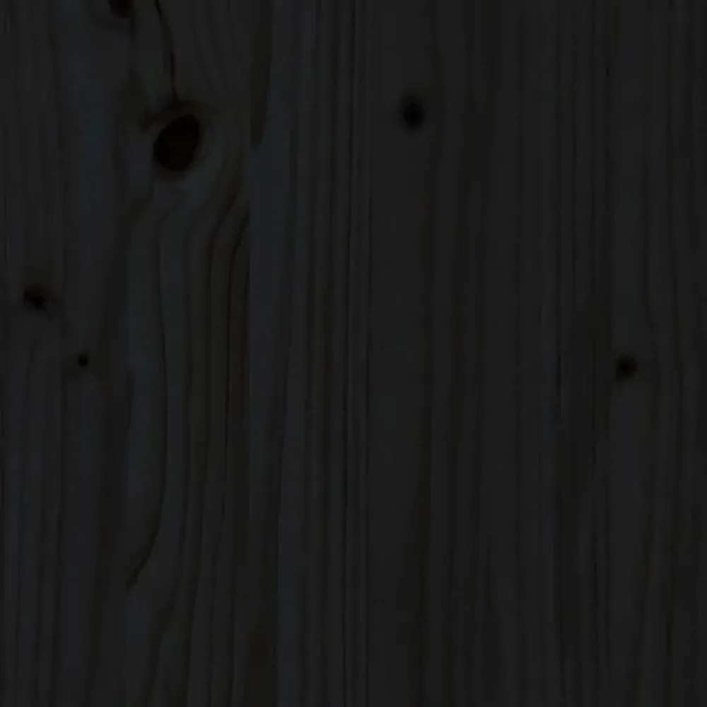 Barstole 40X40X78 Cm Massivt Fyrretræ Ebony