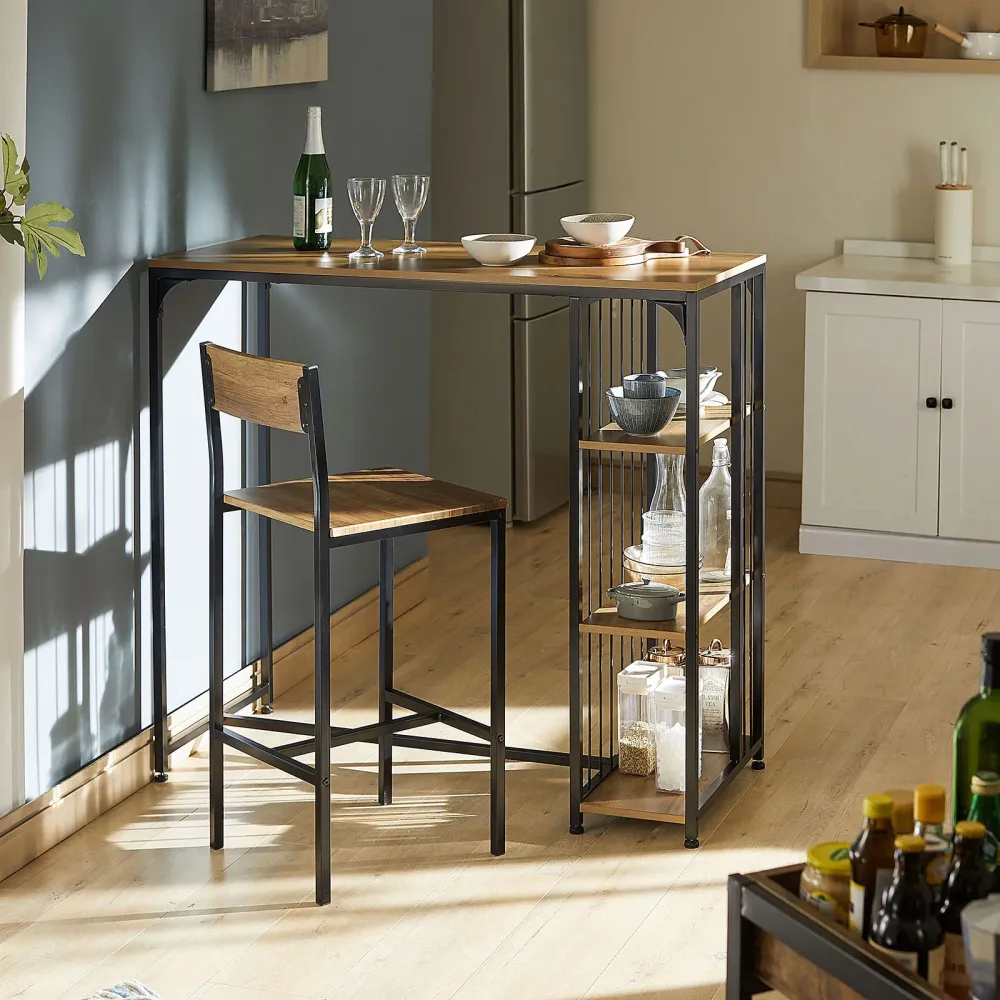 Bring ro i hjemmet med dette elegante barbord (B115 x D50 x H107 cm)