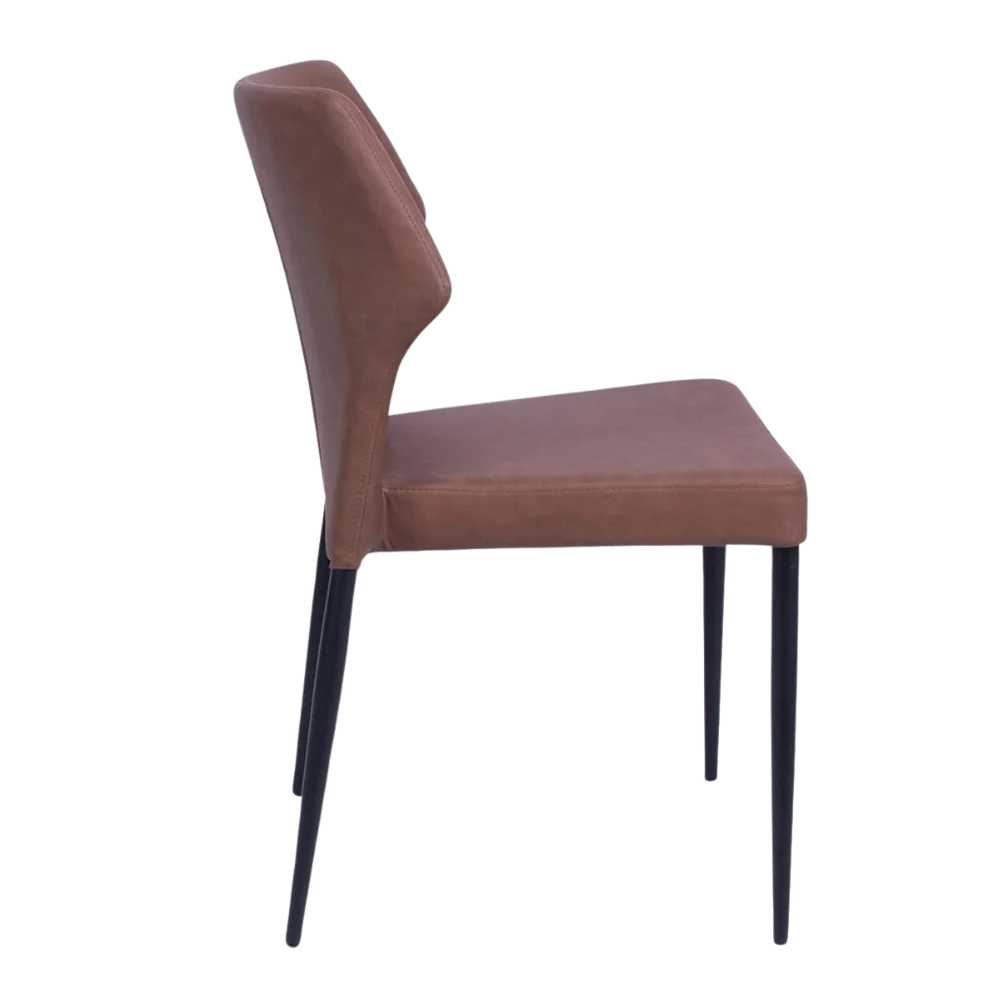 House Sander Runa spisestol - Cognac Espresso Finish