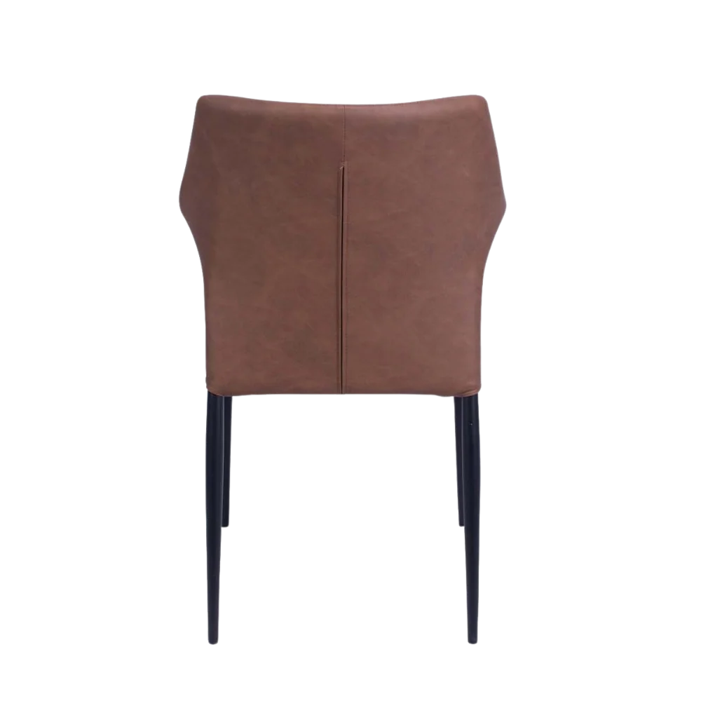 House Sander Runa spisestol - Cognac Espresso Finish