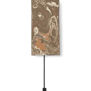 Argilla Wall Lamp - Rectangular - Marble Mocha Ferm Living - DK