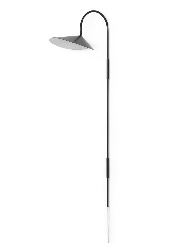Arum Swivel Wall Lamp Tall - Black Ferm Living - DK